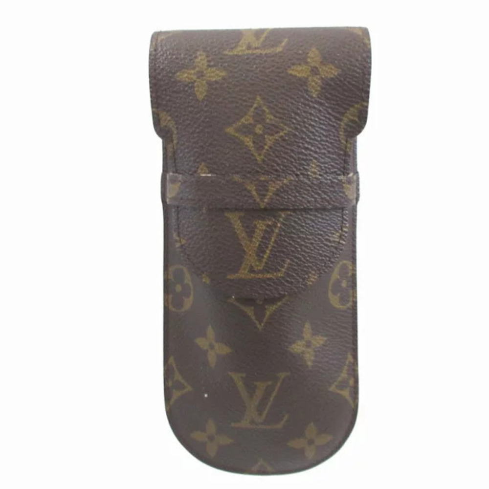 Louis Vuitton Monogram Brown LV Glasses Case